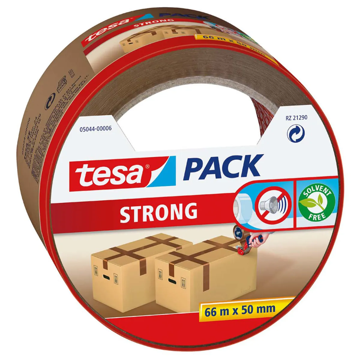 50 mm 66 m Brun 5044*Tesa Hot