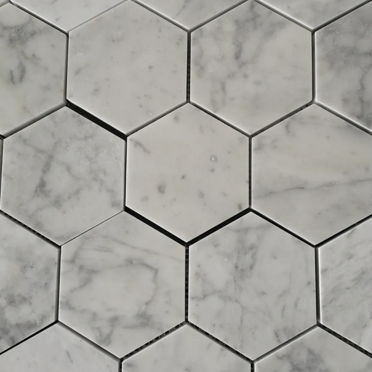 Mosaik Hexagon Polerad 10x11,5 cm