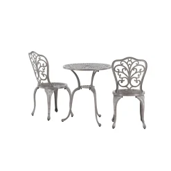 Nandin ø60 cm med 2 Trädgårdsstolar Utomhus*Venture Home