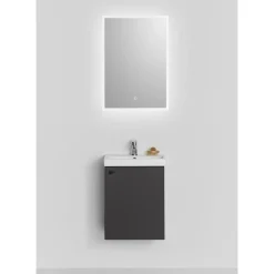 Neat 420 med Lucka och Spegel Store Square LED*HAFA Hot