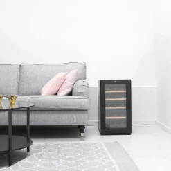 Northern Collection NC-15B Fristående Svart med Plats för 15 Flaskor*Cavin New