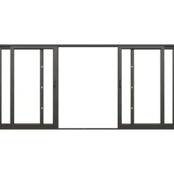 NTech Aluminium 4-Delad BlackLine Svart*NorDan New