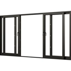 NTech Aluminium 4-Delad BlackLine Svart*NorDan New