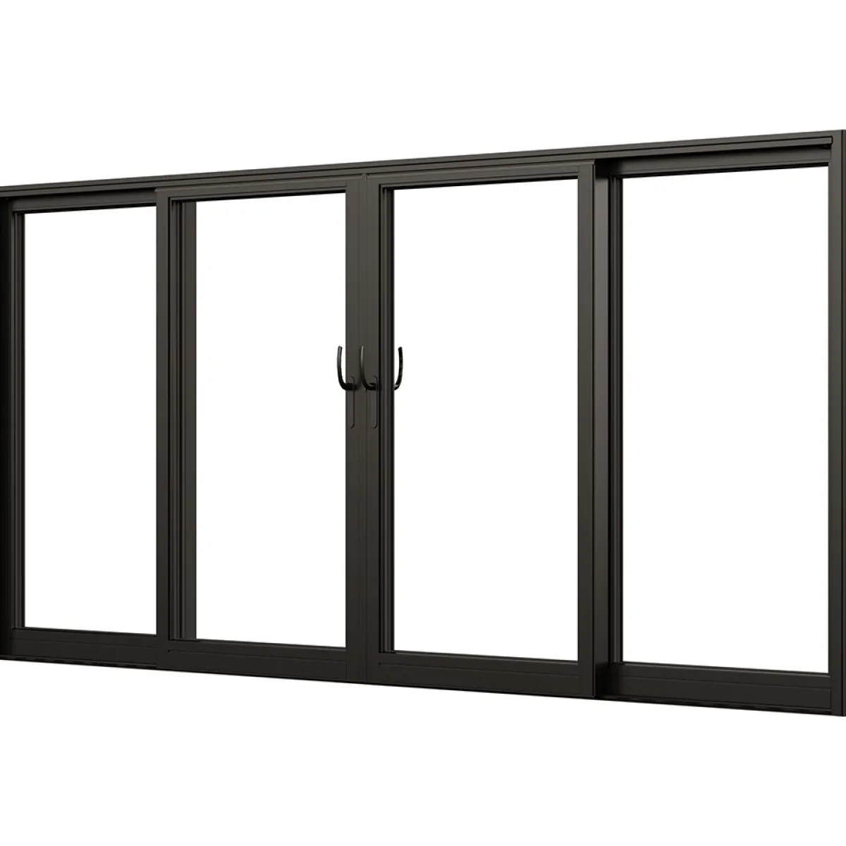 NTech Aluminium 4-Delad BlackLine Svart*NorDan New
