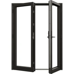 NTech Helglasad Aluminium BlackLine Svart*NorDan Hot