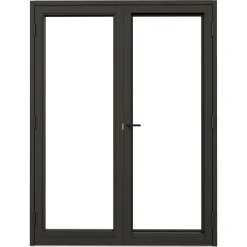 NTech Helglasad Aluminium BlackLine Svart*NorDan Hot