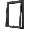 NTech 3-Glas Aluminium BlackLine Svart*NorDan