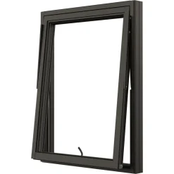 NTech 3-Glas Aluminium BlackLine Svart*NorDan