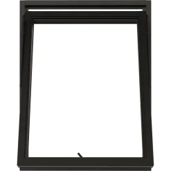 NTech 3-Glas Aluminium BlackLine Svart*NorDan