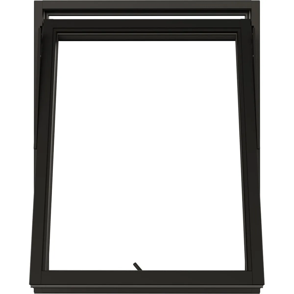 NTech 3-Glas Aluminium BlackLine Svart*NorDan