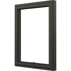 NTech 3-Glas Aluminium BlackLine Svart*NorDan