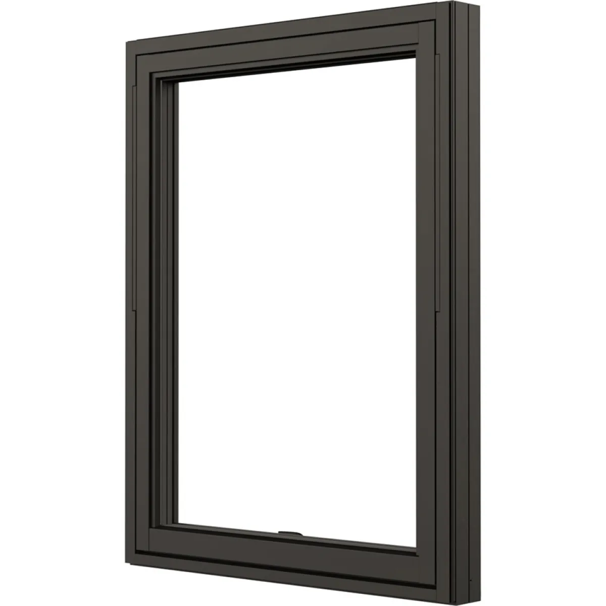 NTech 3-Glas Aluminium BlackLine Svart*NorDan