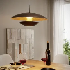 Nuvano D48 Brun/Guld*Eglo Sale