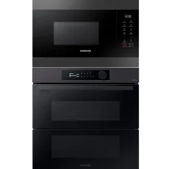 NV7B57508AB + MG22M8284AM Svart med Varmluft och Pyrolytisk Rengöring*Samsung Outlet