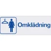 Omklädning Dam 225x80 mm Aluminium*Systemtext Hot