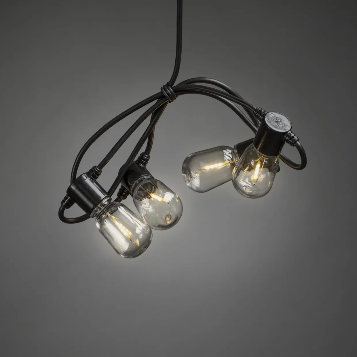 Partyslinga Startset E27 20 st LED-lampor Amber