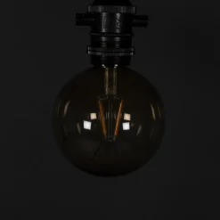 Partyslinga Startset E27 10st LED-lampor Amber Rökfärgade*Gnosjö Konstsmide Hot