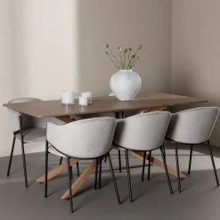 Piazza 180 med 6 st Evelina Stolar*Venture Home Discount
