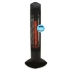 Pisa Terrassvärmare 450/900 W, Svart, IP55-klassad, Stående Design för Balkong & Uteplats*Termo Outlet
