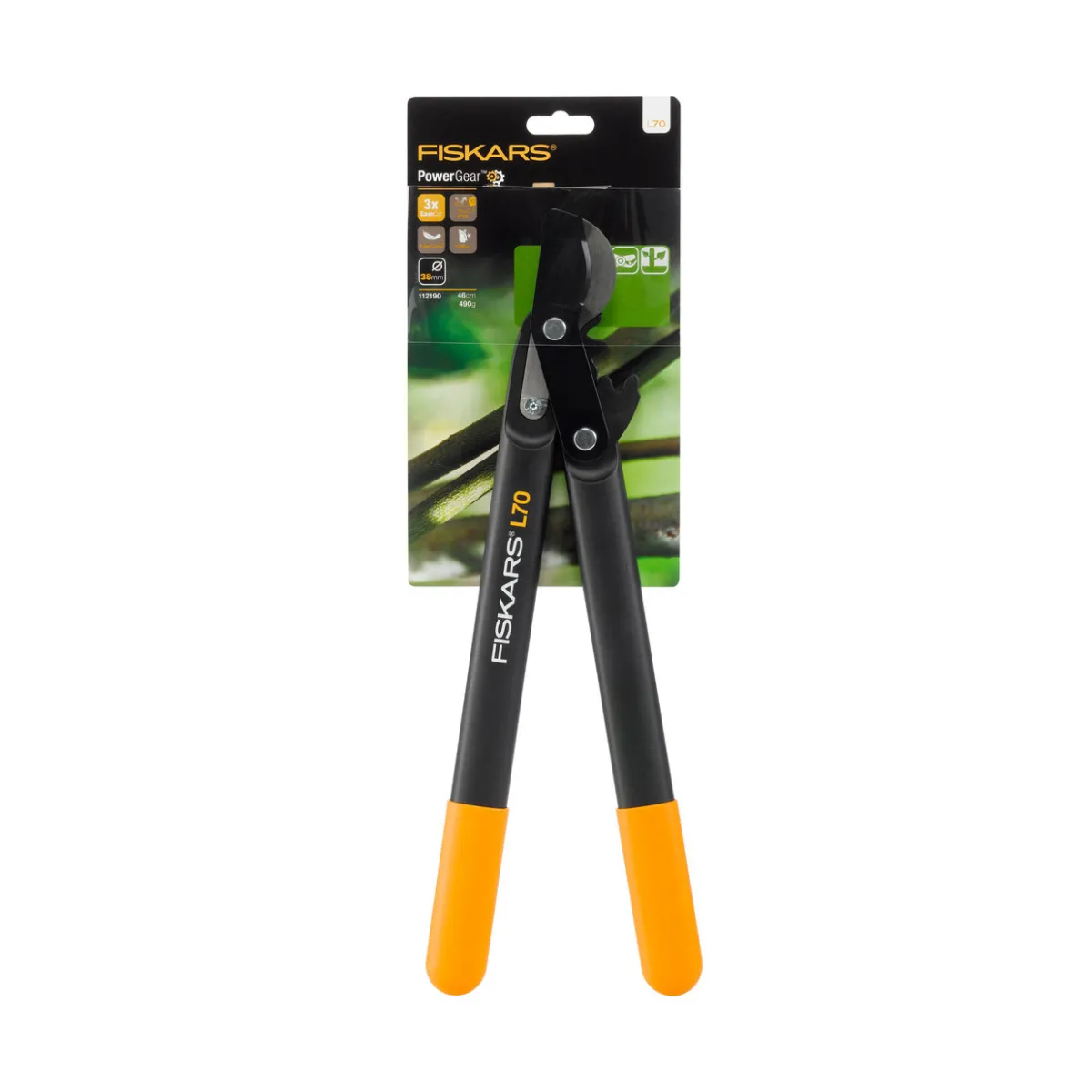 PowerGear Sidoskär L70*Fiskars