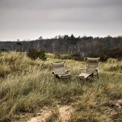 Praktö Fåtölj med Fotpall*Hillerstorp Online
