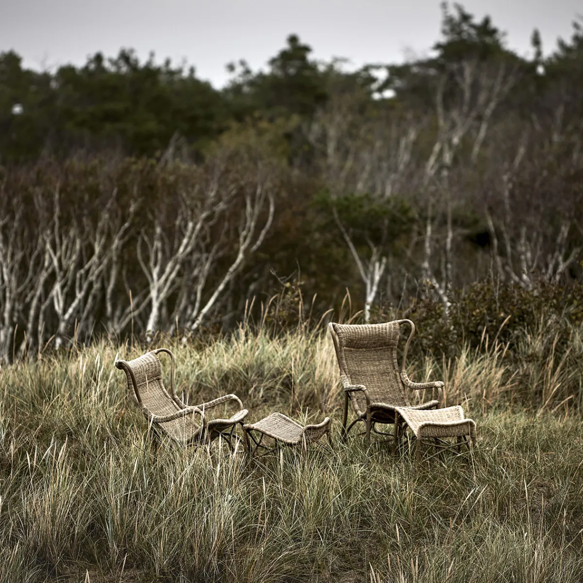 Praktö Naturfärgad Fåtölj i Rotting*Hillerstorp New
