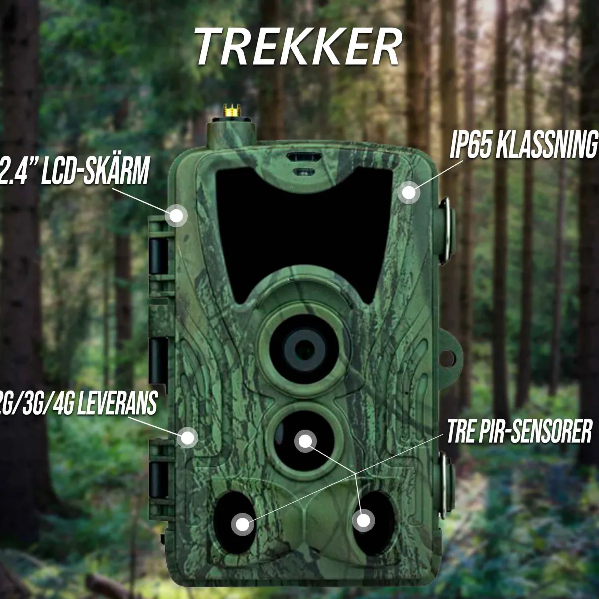 Premium Sändande 4G LTE*Trekker Clearance