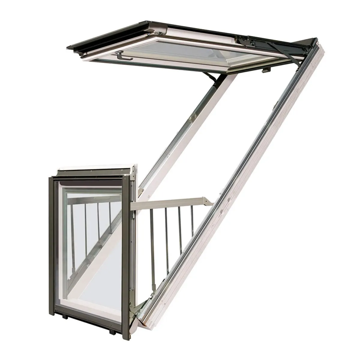 Premium 3-Glas Balkongfönster FGH-V P5*Fakro New