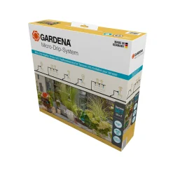 Premiumpaket För Terrass med Vattenfördelare & Bevattningsdator*Gardena New