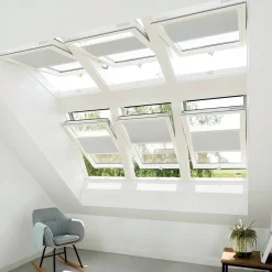 Premium Pivåhängt 2-Glas Aluminium