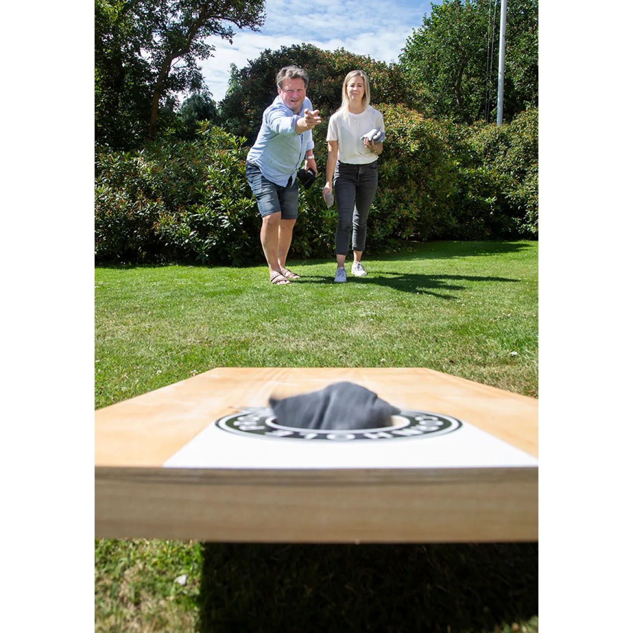 Pro Cornhole-set i Trä