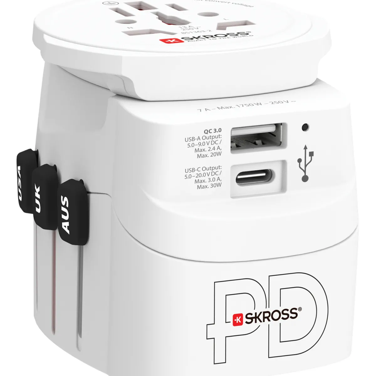 PRO Light USB AC30PD World PD 30W Jordad*SKROSS Discount