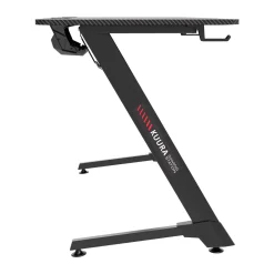 Pro 140x60 cm Svart med Integrerad Musmatta*Kuura Best