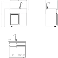 Pure Compact Stainless*Myoutdoorkitchen Hot