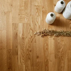 Pure Ek Natur, Lackat 3-Stavs Parkettgolv*Tarkett Outlet