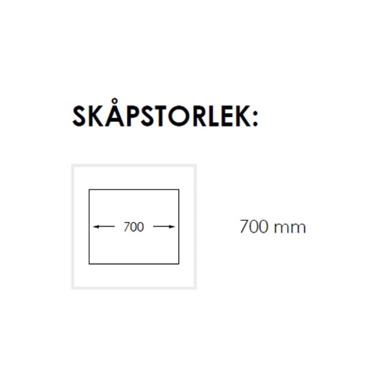 Radius 600 X Rostfri Enkel med Korgventil & Vattenlås