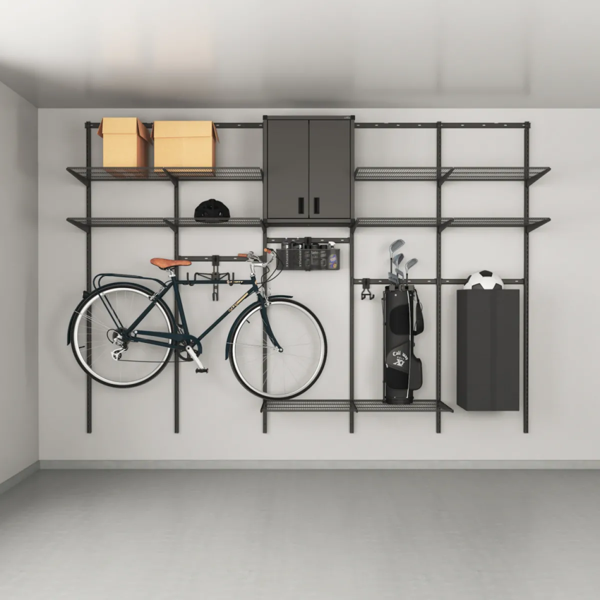 Ready Solution 2 Garage+ B: 3103 mm*Elfa Outlet