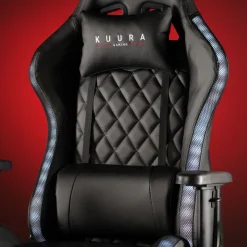 RGB Svart Justerbar med Inbyggda RGB-Lampor*Kuura Discount