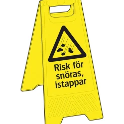 Risk För Snöras Istapp 300x620 mm Plast*Systemtext Hot
