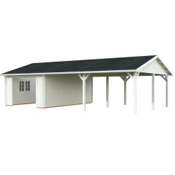 Roger med Carport 53,1 m2*Palmako Hot