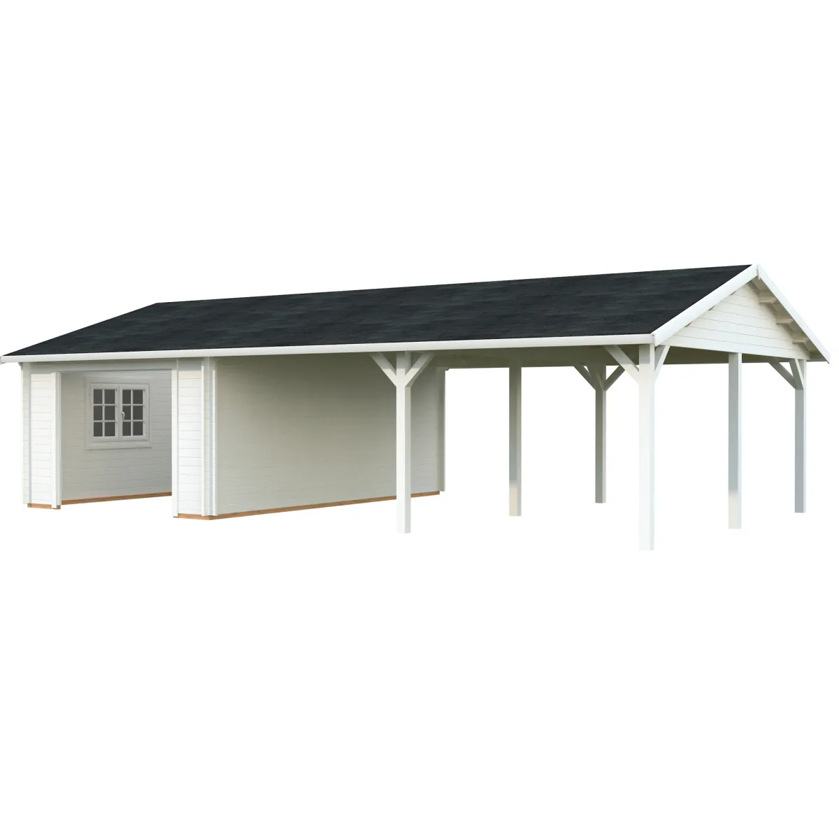 Roger med Carport 53,1 m2*Palmako Hot