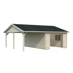 Roger med Carport 36,5 m2*Palmako
