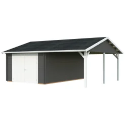 Roger med Carport 36,5 m2 och Slagport*Palmako Clearance