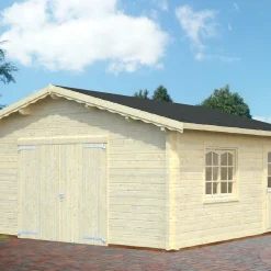 Roger med Garagedörr 29,2 m2*Palmako Outlet
