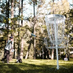 Royal Basket Stålkorg Vit*Viking Discs Best