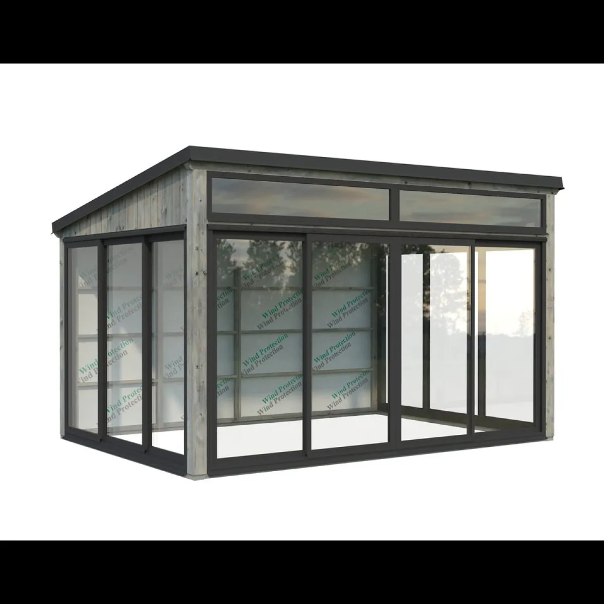 Saga 12,5 m² (inv. 11,6 m²) Slide*Palmako Outlet