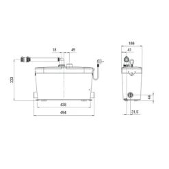 Saniaccess Pump*Saniflo