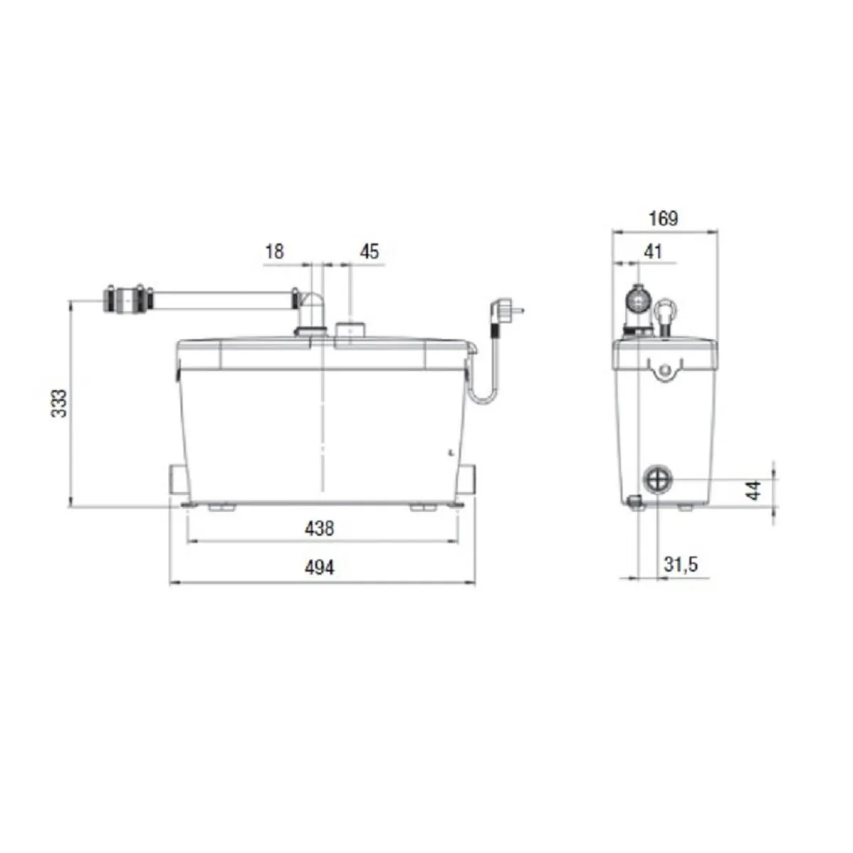 Saniaccess Pump*Saniflo