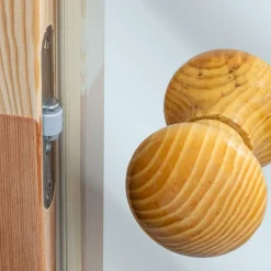 Sanna 13,5 m² Fristående Byggsats med Pulpettak*Palmako