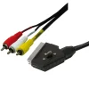 Scart till 3x RCA CA1029 Bygghemma.se*LogiLink